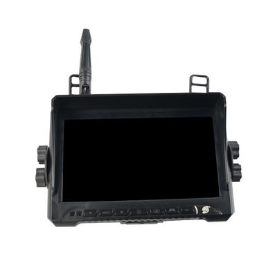 HD 디지털 무선 IP69K 트럭 리어뷰 카메라 시스템 4 채널 맥스