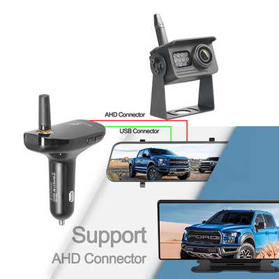 방수 IP69K HD 리어뷰 카메라 AHD 자동차 충전기 수신기 1080P명